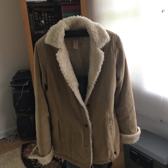 Abercrombie and Fitch Sherpa lined jacket - Picture 7 of 7